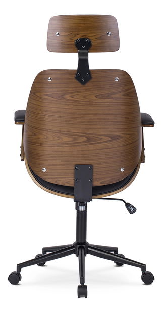 Kancelárske kreslo Fronterizos (orech + čierna) 