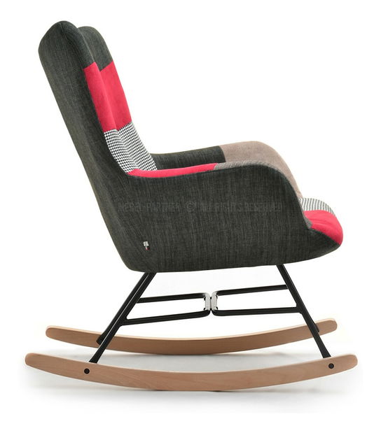 Fotoliu Sibyla (patchwork + fag alb)