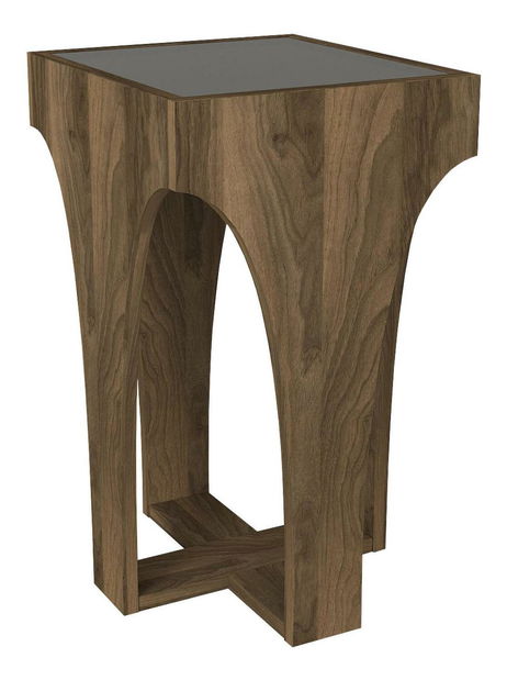 Príručný stolík Lavase 1 (orech + antracit) 