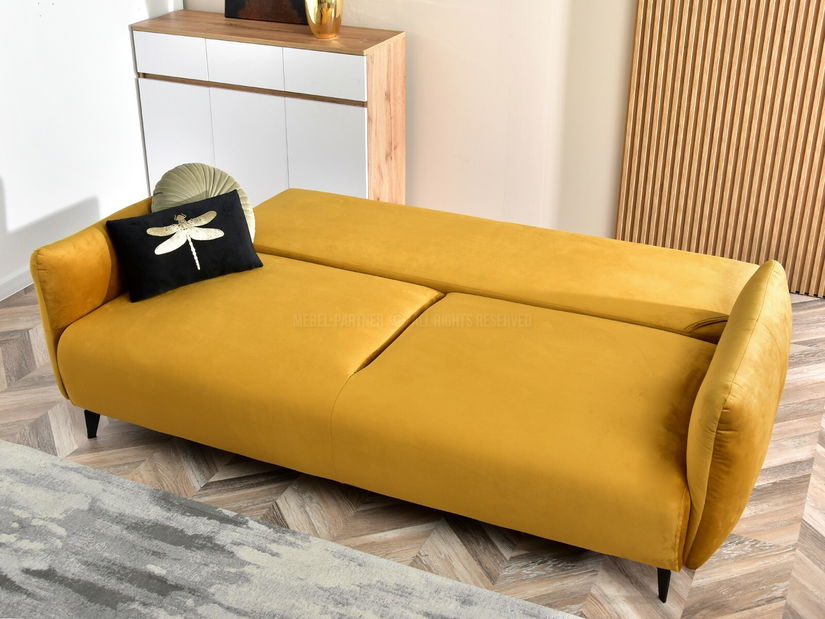 Canapea două locuri Lasciare (negru)