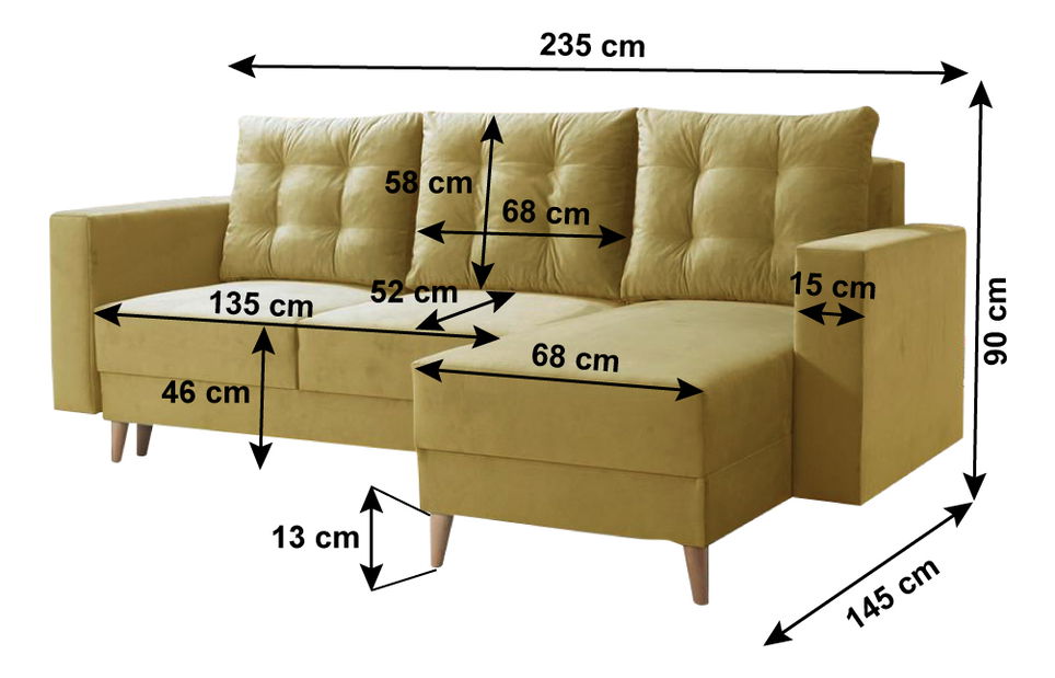 Colțar extensibil Brony (kronos 11) (D)