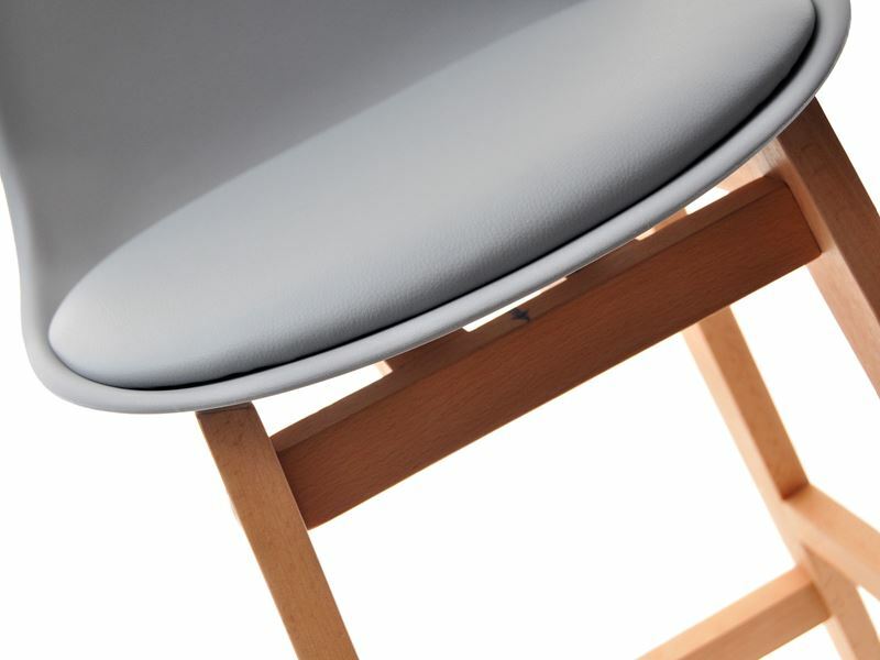 Scaun Evan (gri + fag)