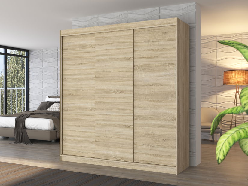 Šatníková skriňa Meggie (dub sonoma)