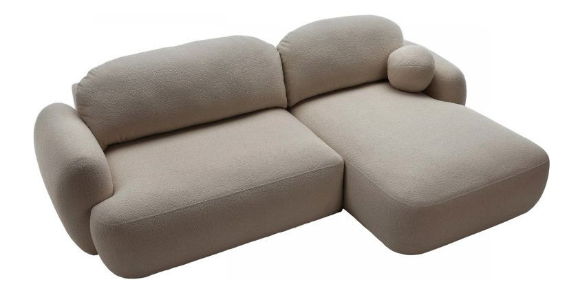 Sarokkanapé garnitúra Monty (sötét bézs)