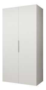 Dulap de haine 100 cm Mirabella 1 (alb + Cașmir)