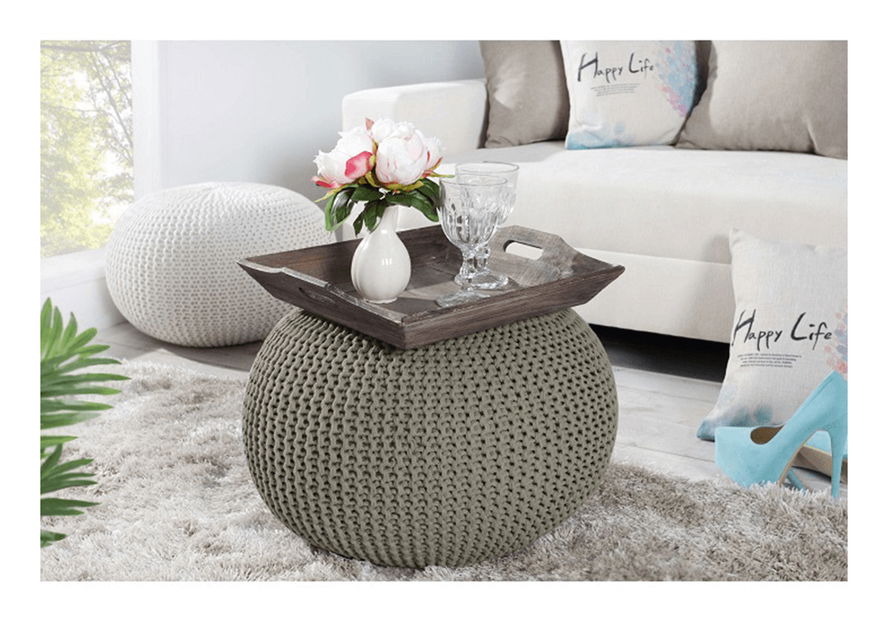 Taburetka Ganor Typ 1 (hnedosivá)