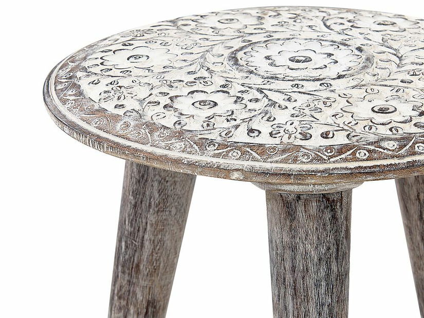 Dohányzóasztal készlet (2 db.) Bonifacio (fehér)