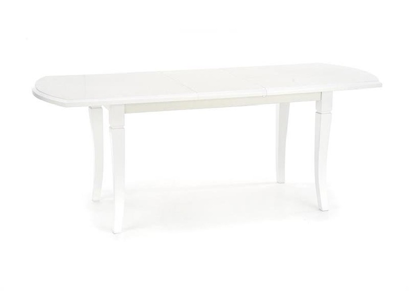 Blagovaonski stol na razvlačenje 160-240 cm Fanny (bijela) (za 6 do 8 osoba)