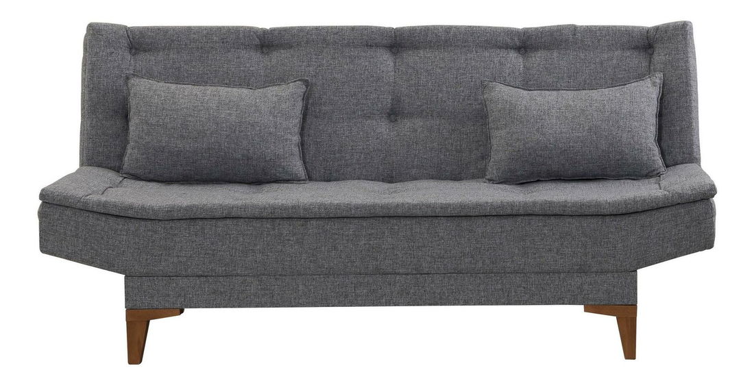 Háromszemélyes kanapé Santic (sötétszürke)