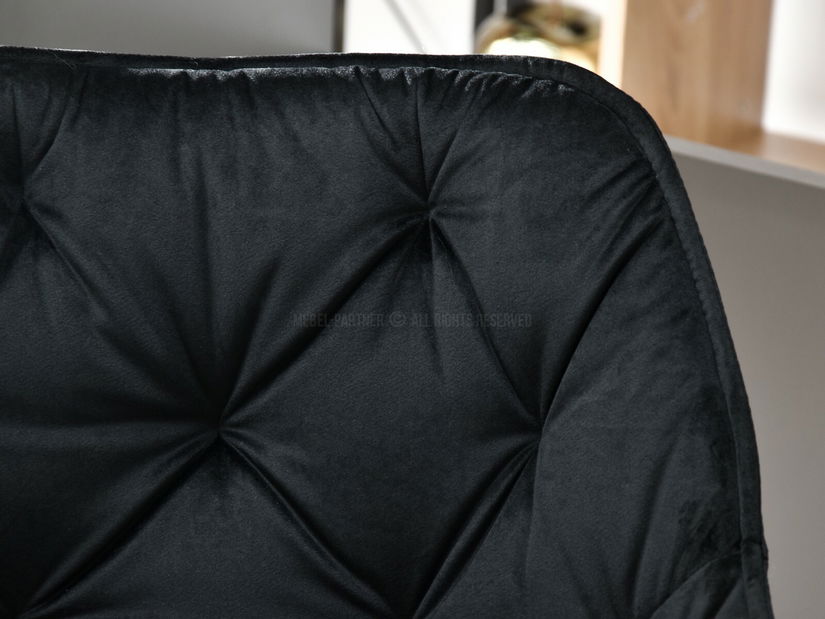 Stolička Lars (čierna)