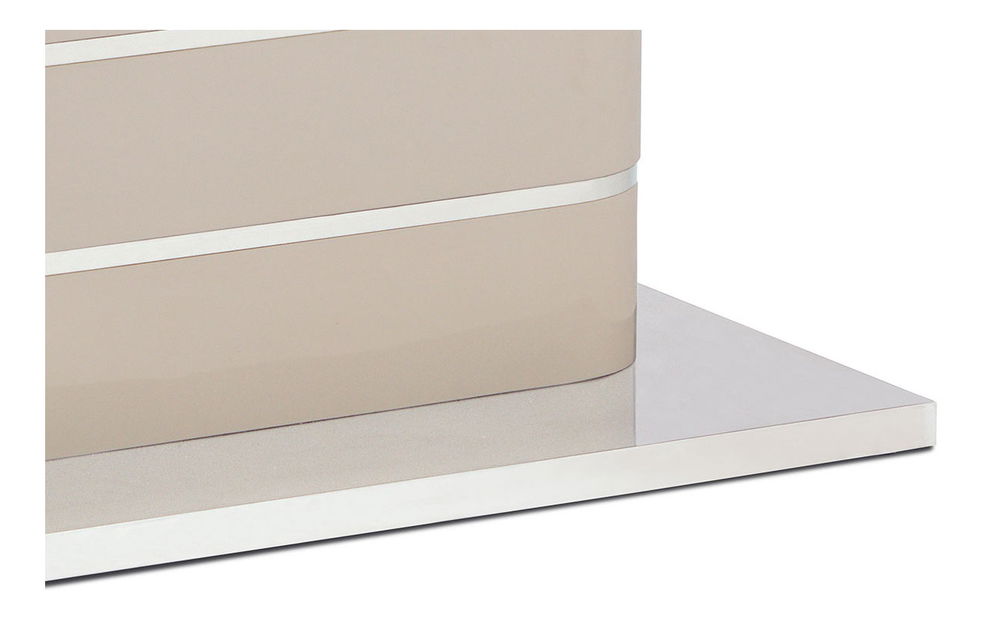 Blagovaonski stol Hirko-442-CAP (cappuccino) (za 4 do 6 osoba)