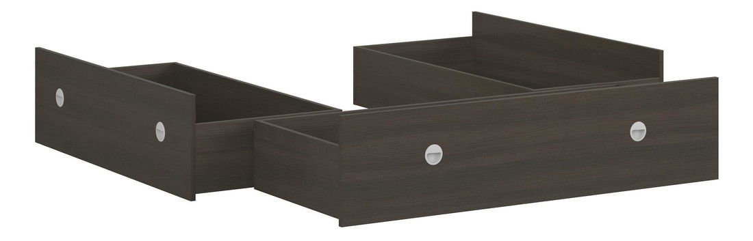 Ladice ispod kreveta Nepo Plus 160 cm (wenge) (3kom)