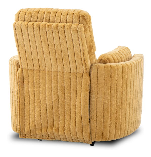 Polohovacie kreslo Reunirse (horčicová) 