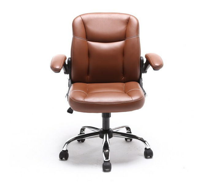 Kancelárske kreslo Gared (hnedá)