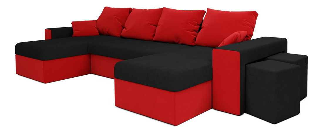 Colțar Baltimore (roșu + Negru)