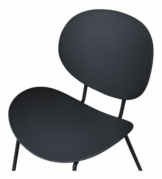 Set 2 buc scaune de sufragerie Sarrah (negru) 