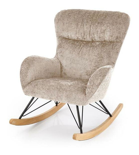 Fotelja za ljuljanje Caster (bež)