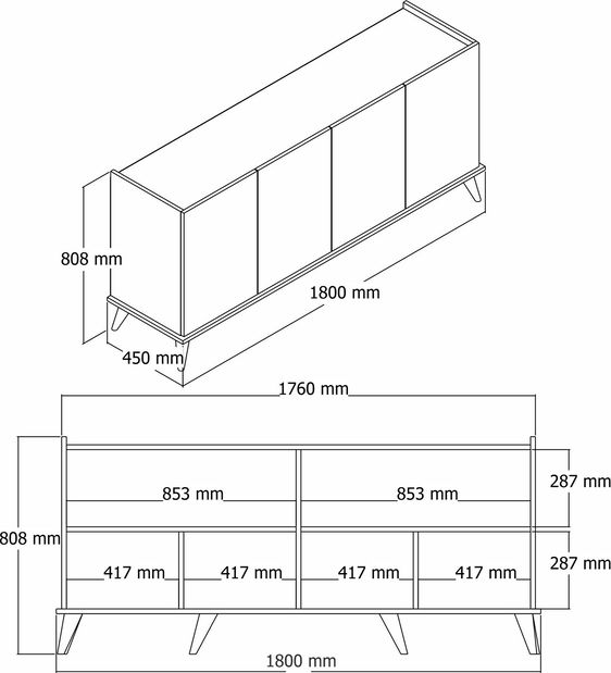 Ormarić Emir (bijela)
