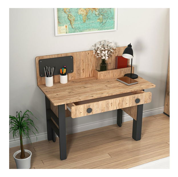 Birou Nilili 7 (pin atlantic + antracit) 