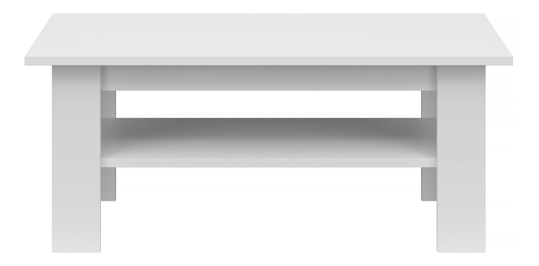 Dohányzóasztal Yuko (fényes fehér)