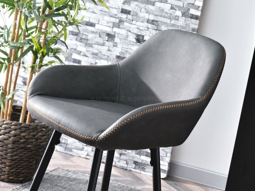 Stolička Helena (grafit + čierna)