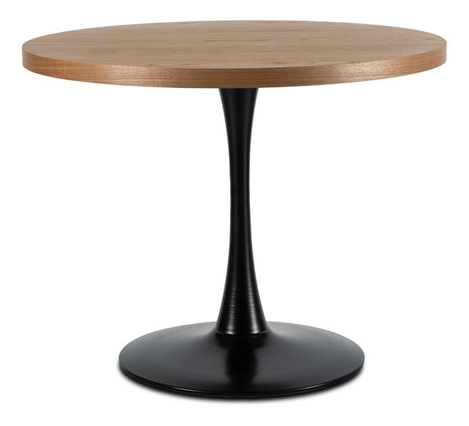 Jedálenský set Licita (dub zlatý + čierna) (pre 4 osoby)