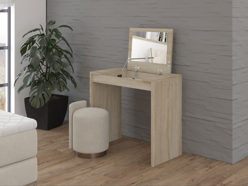 Toaletný stolík Andree (dub sonoma) 