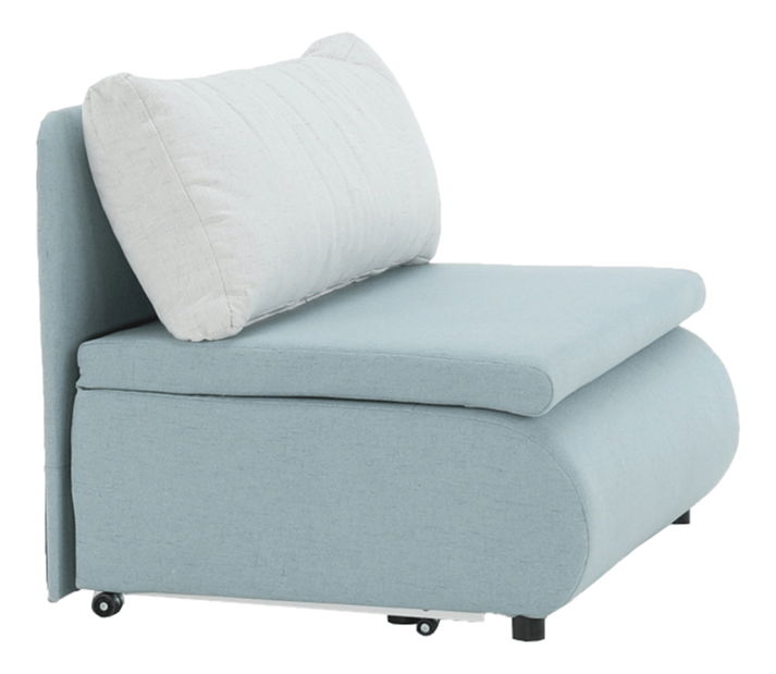 Kreslo Kotu New (mentolová + krémová)