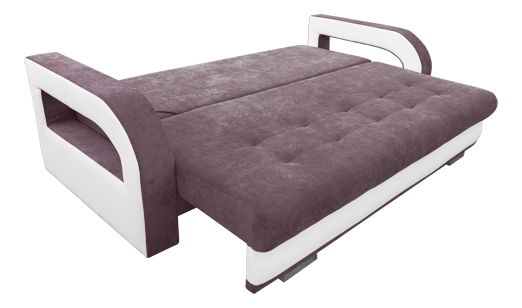 Pohovka trojsedačka Nyssa (ružová + biela)