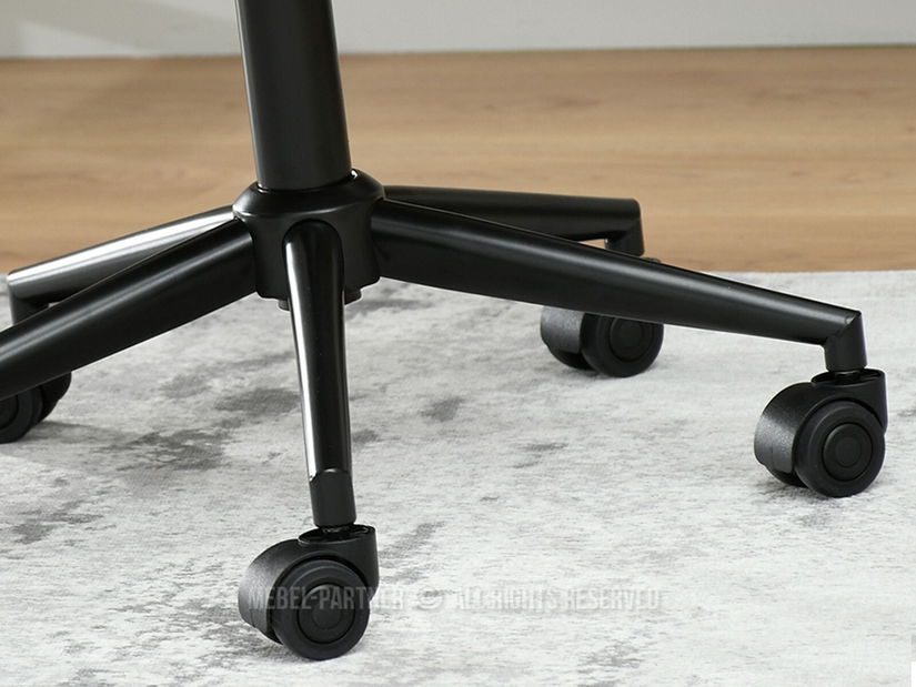 Irodai fotel Leoss (fekete)