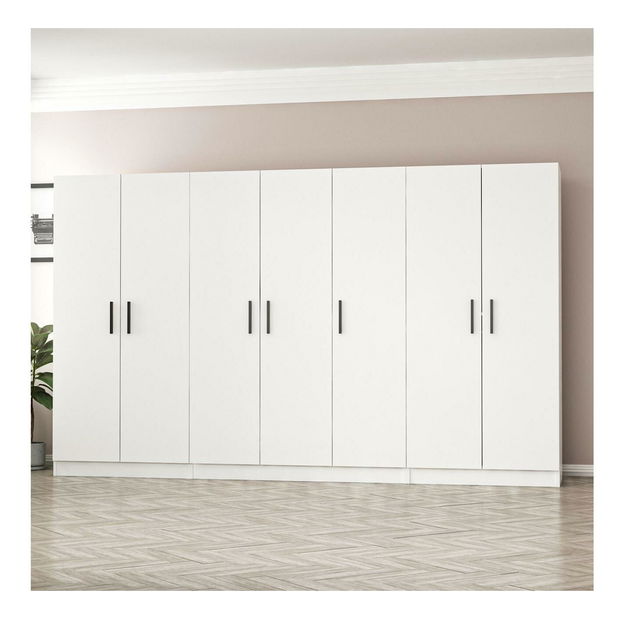 Dulap de haine Kalia 3808 (Alb)