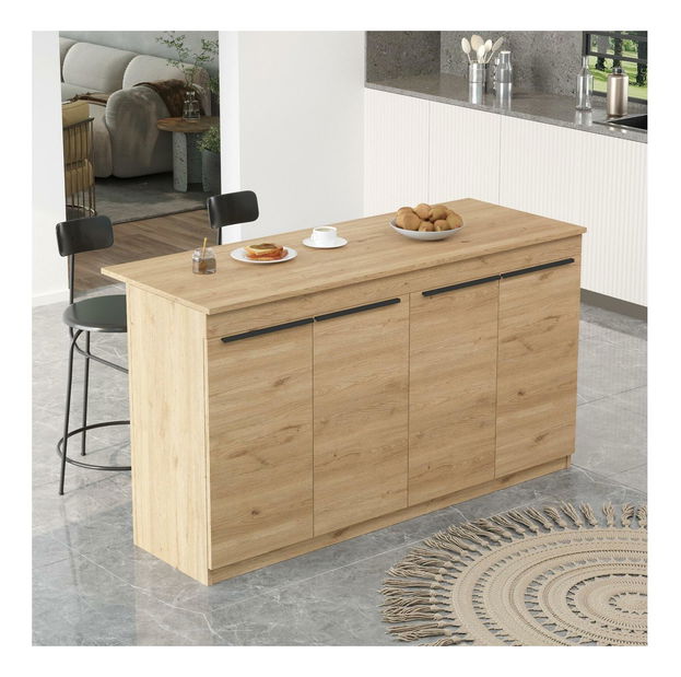 Barový stôl Orlandia 1 (pre 2 osoby) (dub)