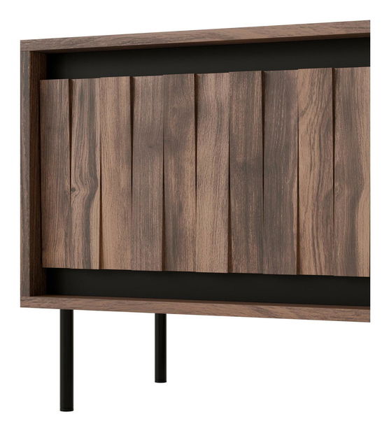 TV stolić/ormarić Sting RTV1 (orah + crna)