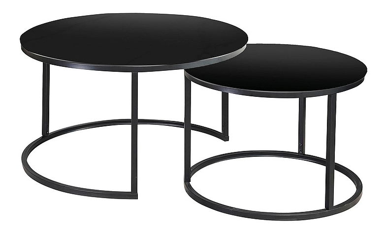 Masă de cafea Ammie (Negru + Negru)
