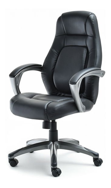 Fotel Druker (fekete + szürke)