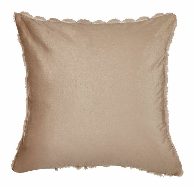 Set 2 ukrasna jastuka 43 x 43 cm Pur (bež)