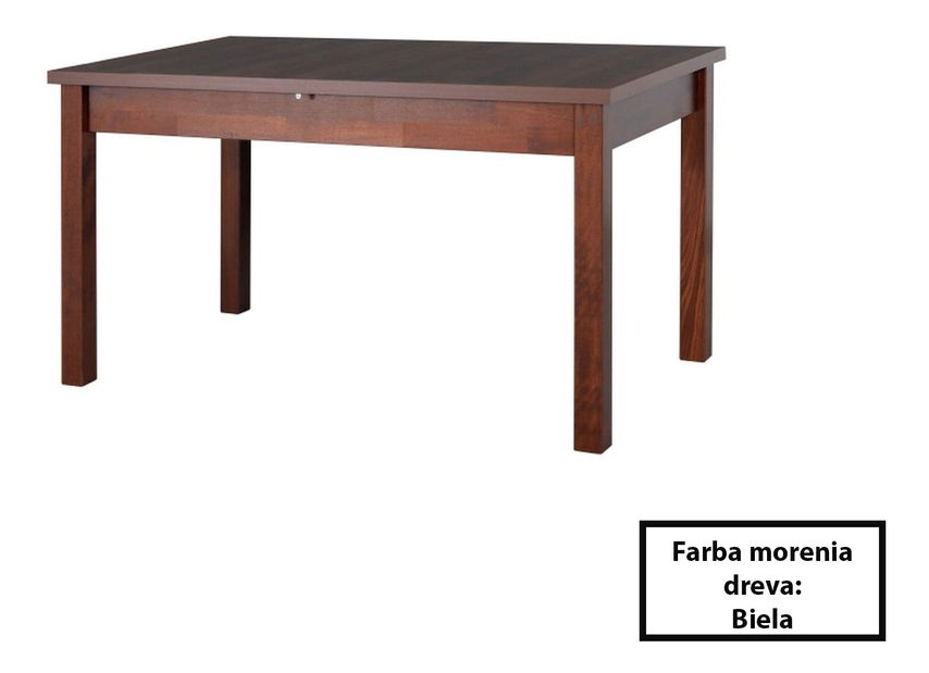 Jedálenský stôl Hema (pre 6 až 8 osôb) (biela) *výpredaj