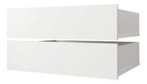 Univerzalne ladice za ormare za garderobu 120-200 cm (bijela)