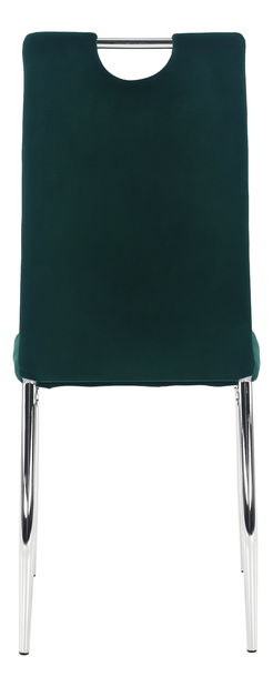 Scaun de sufragerie Don Juan NEW (smaragd + Crom)