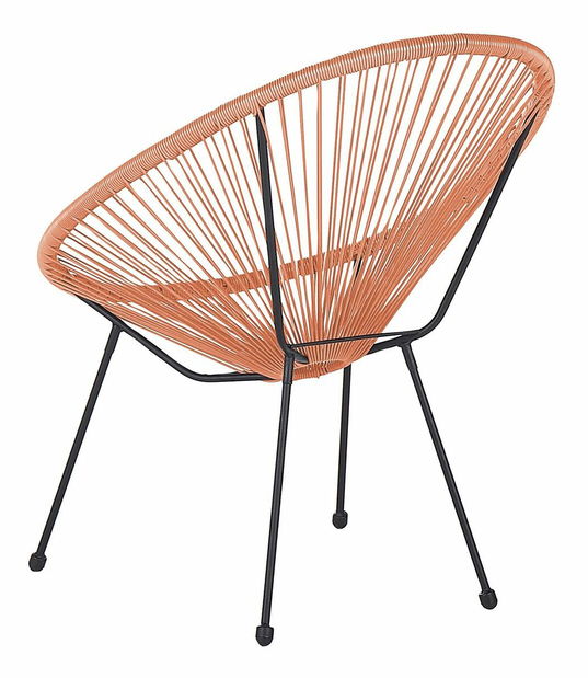 Set 2buc. scaune de grădină Alvarez II (portocaliu)