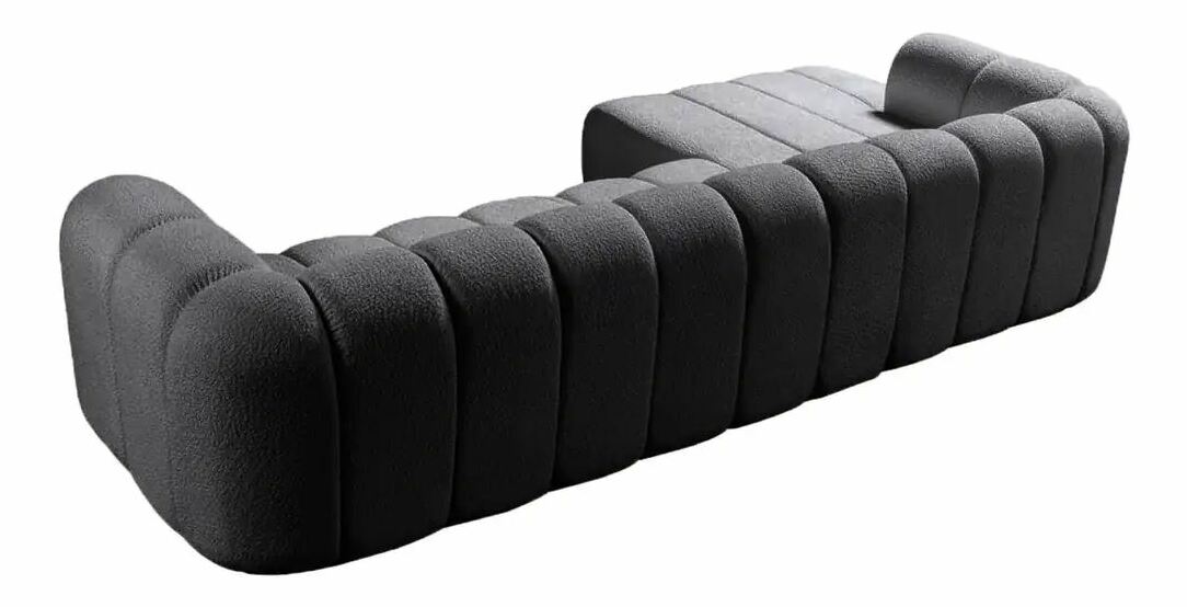 Rohová sedačka Nline (sivá) (L)