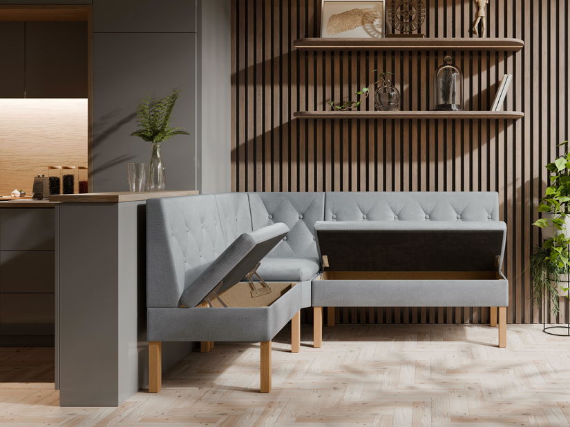 Sarokpad Pirma 140x200 (szürke)