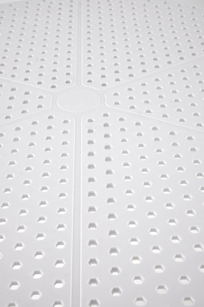 Kerti asztal Caviar (fehér) (2 személy számára)