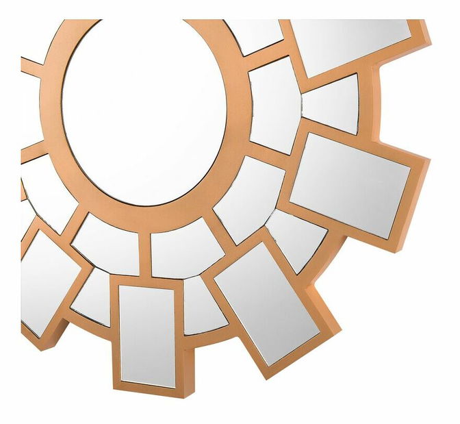 Zidno ogledalo Rivkah (zlatna) 