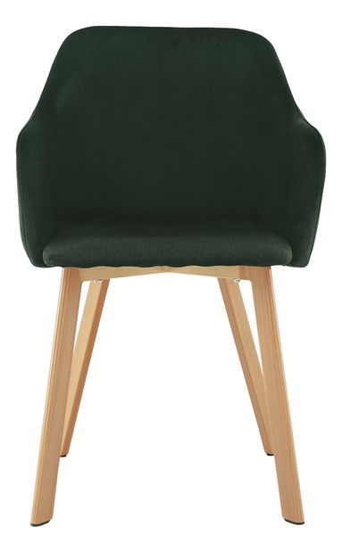 Jedálenská stolička Talira (zelená + buk)