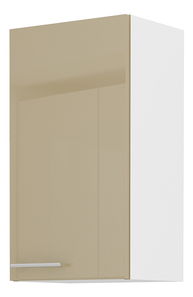 Dulap superior de bucătărie Lavera 40 G 72 1F (alb + capuccino lucios)