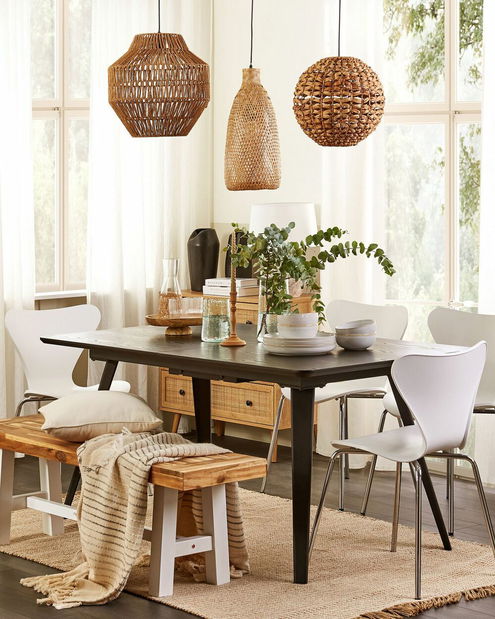 Lustră Lweza (lemn deschis)