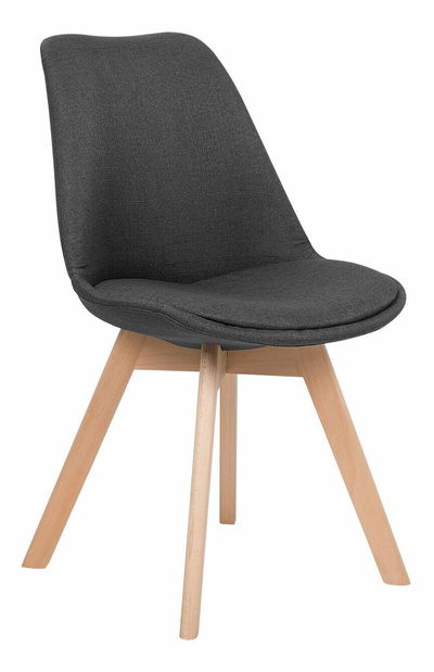 Set 2ks. jedálenských stoličiek Doha (tmavosivá)