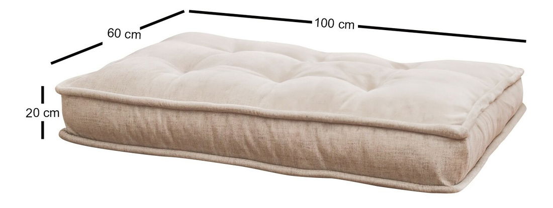 Vankúš Nahn (krémová)