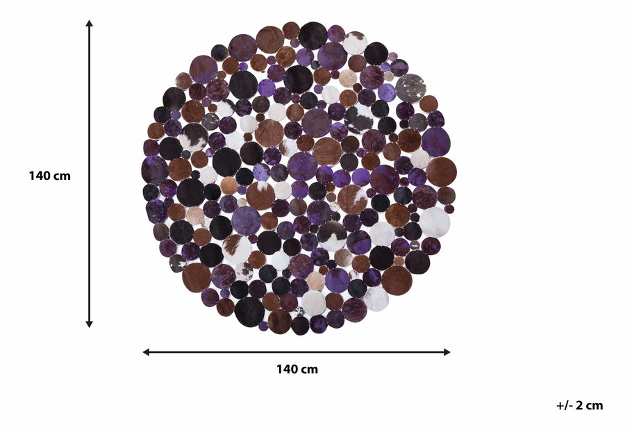 Tepih 140 cm Sontan (ljubičasta)
